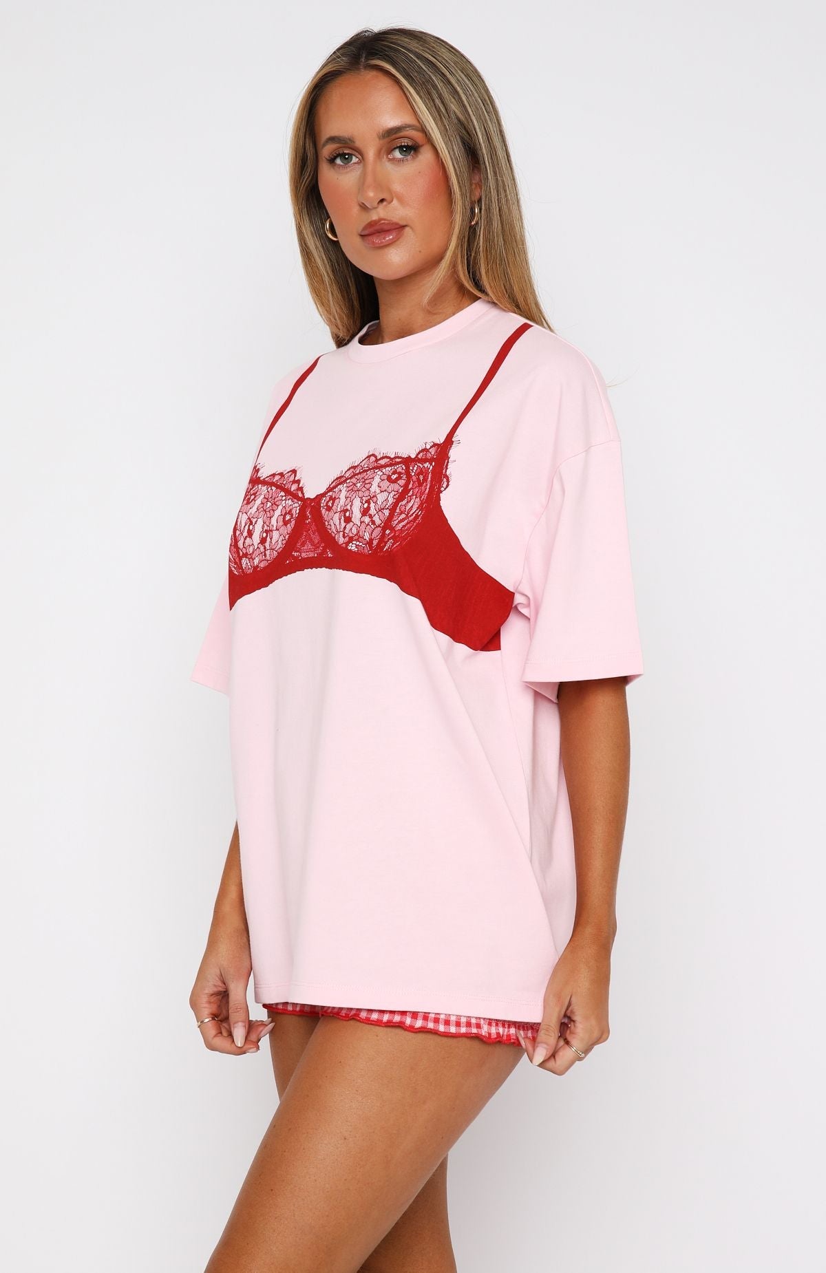 Waiting For Love Oversized Tee Posy