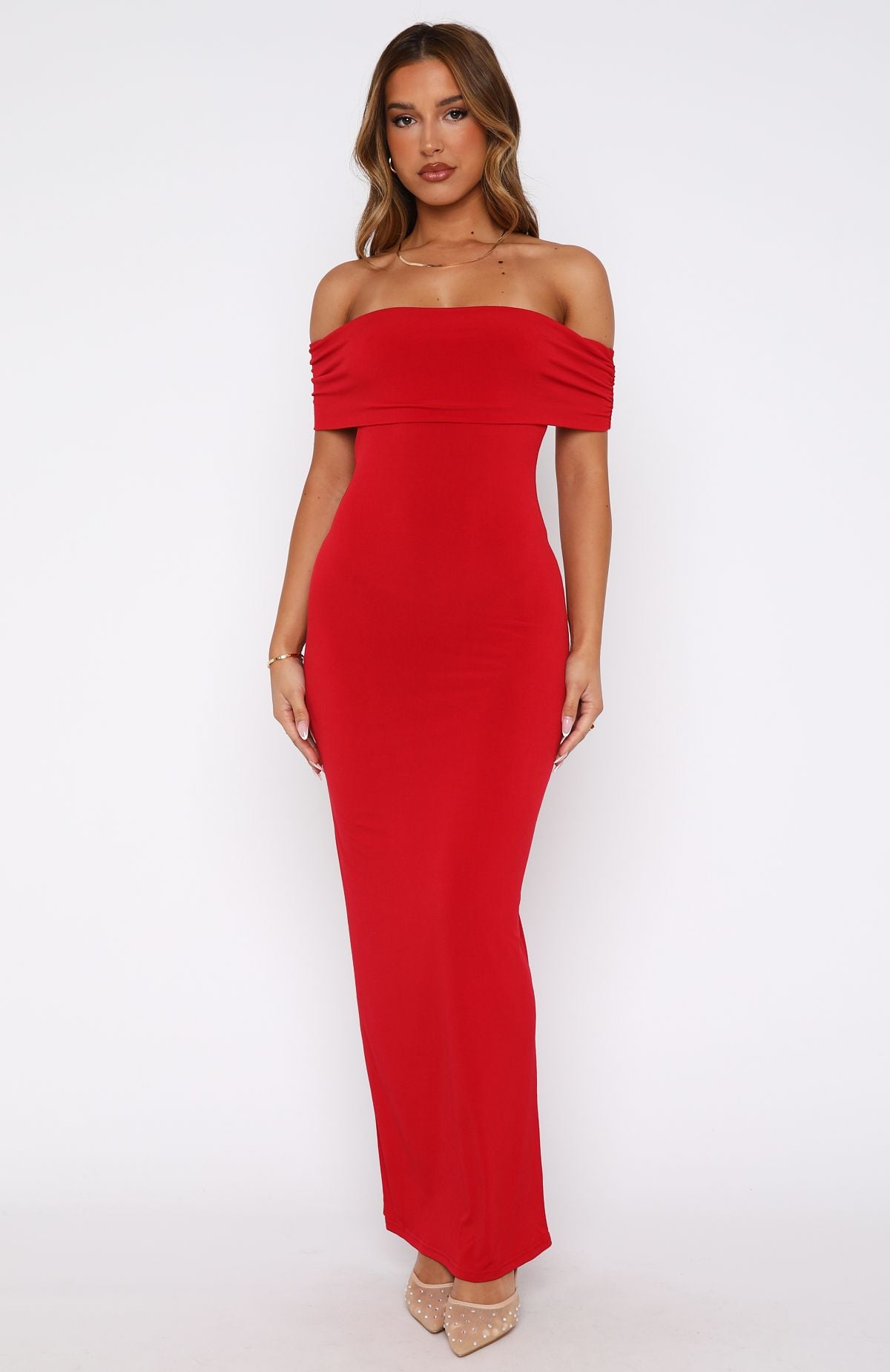 Truth Over Lies Maxi Dress Cherry