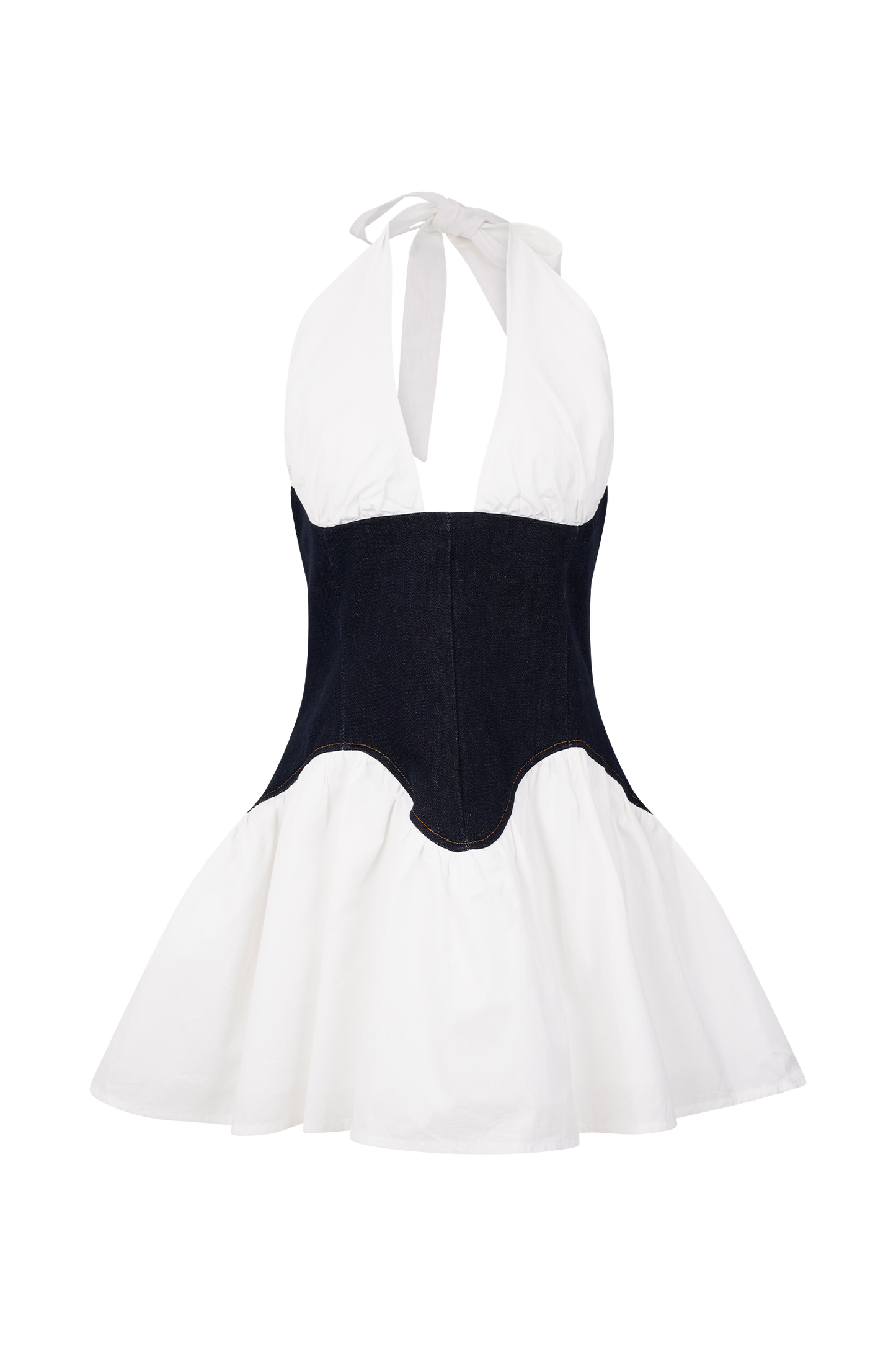 Merlyn Denim Cotton Mini Dress