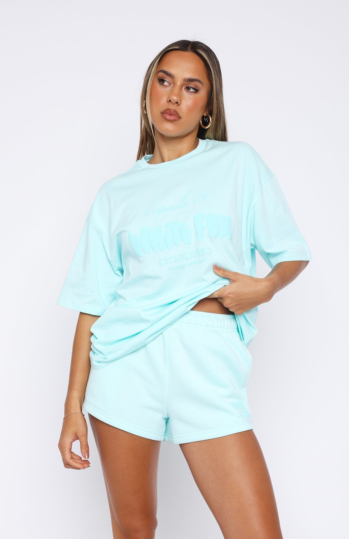 Capsule 9 Star Of The Moment Lounge Shorts Mint