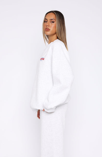 Capsule 9 Rodeo Crew Oversized Sweater Grey Marle