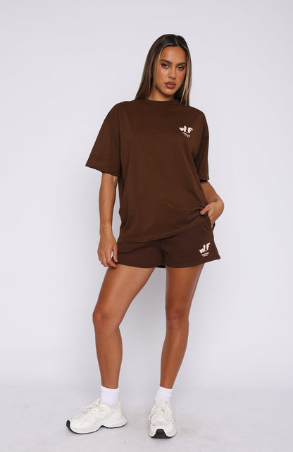 The New Standard Lounge Shorts Chocolate