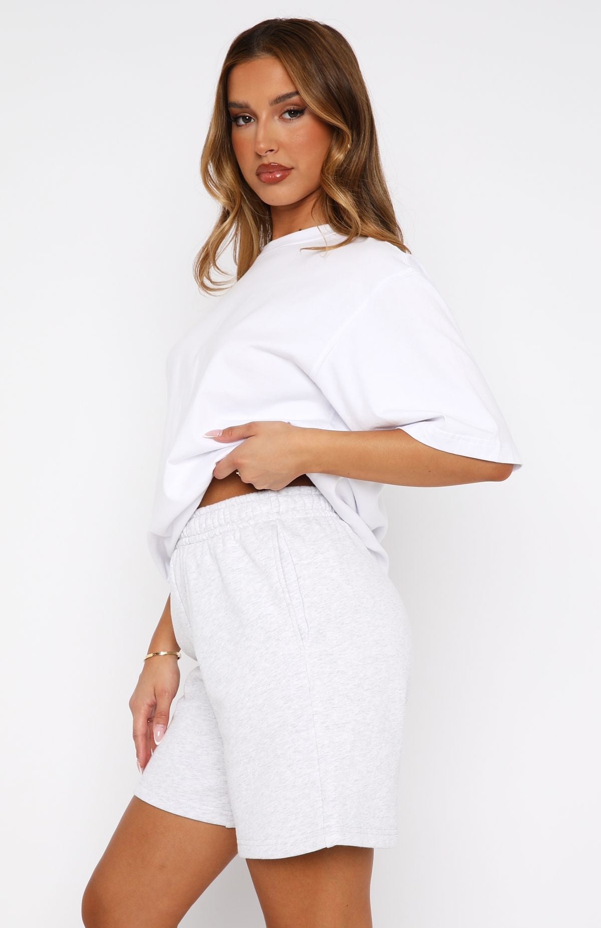 Day Plans Shorts Grey Marle