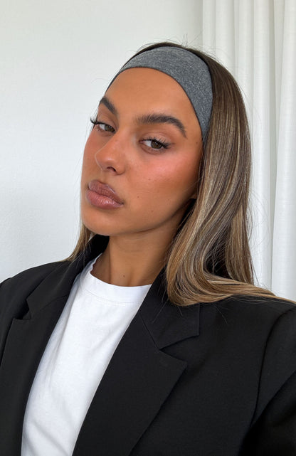 Tash Headband Charcoal