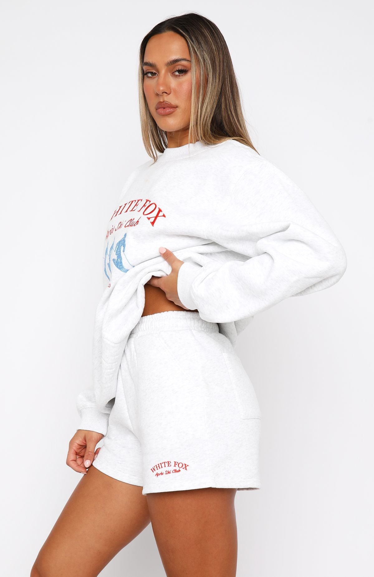 Après Ski Club Lounge Shorts Grey Marle