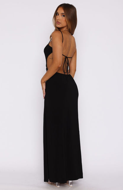 Don't Get Me Started Maxi Dress Black